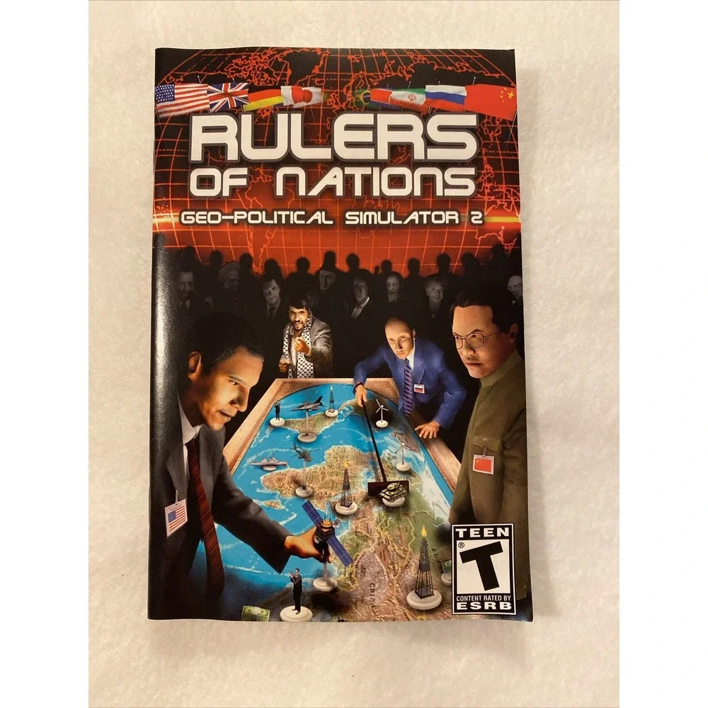 Eversim Rulers Of Nations Geo-Political Simulator 2 PC Game DVD-ROM With Case
